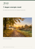 Omslag van Forest26 7 dagen Energie Reset