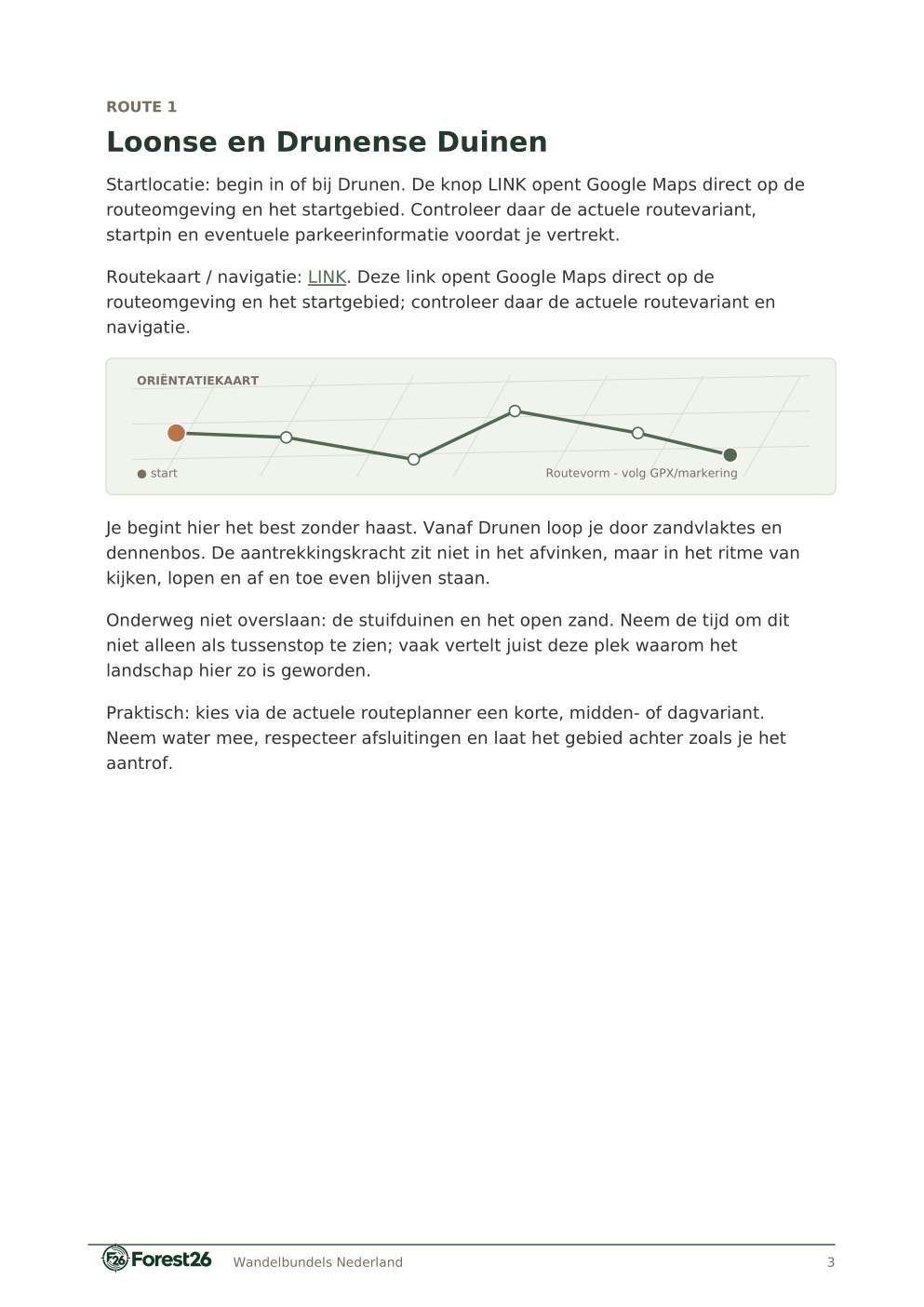 Voorbeeldpagina Forest26 Wandelroutes Noord-Brabant — 10 wandelroutes