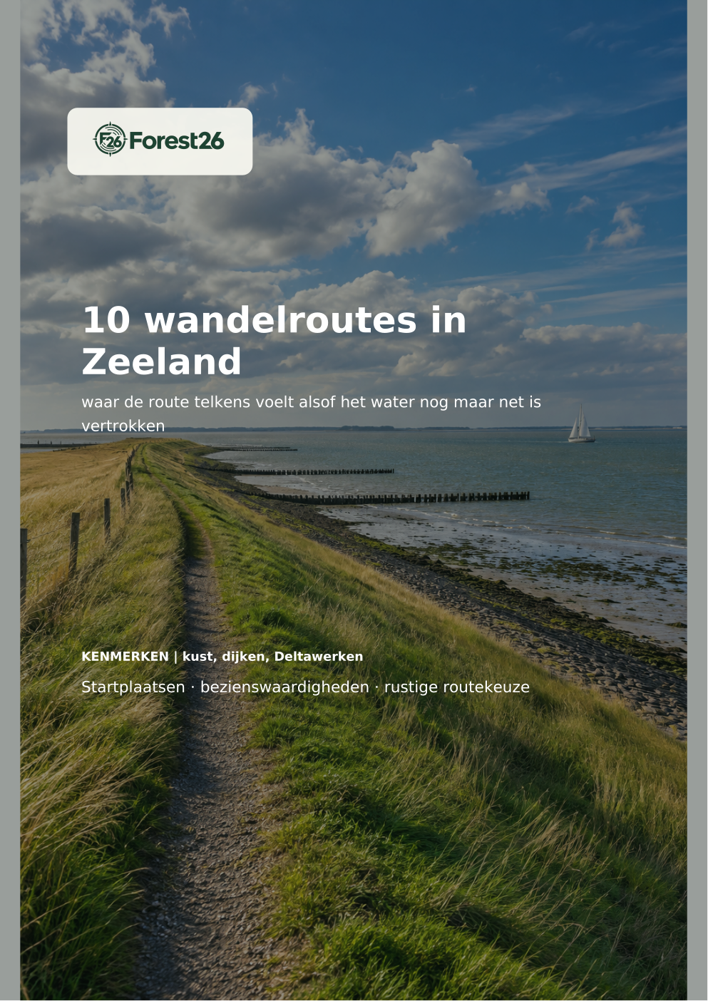 Voorbeeldpagina Forest26 Wandelbundel Zuid-Nederland — 30 wandelroutes